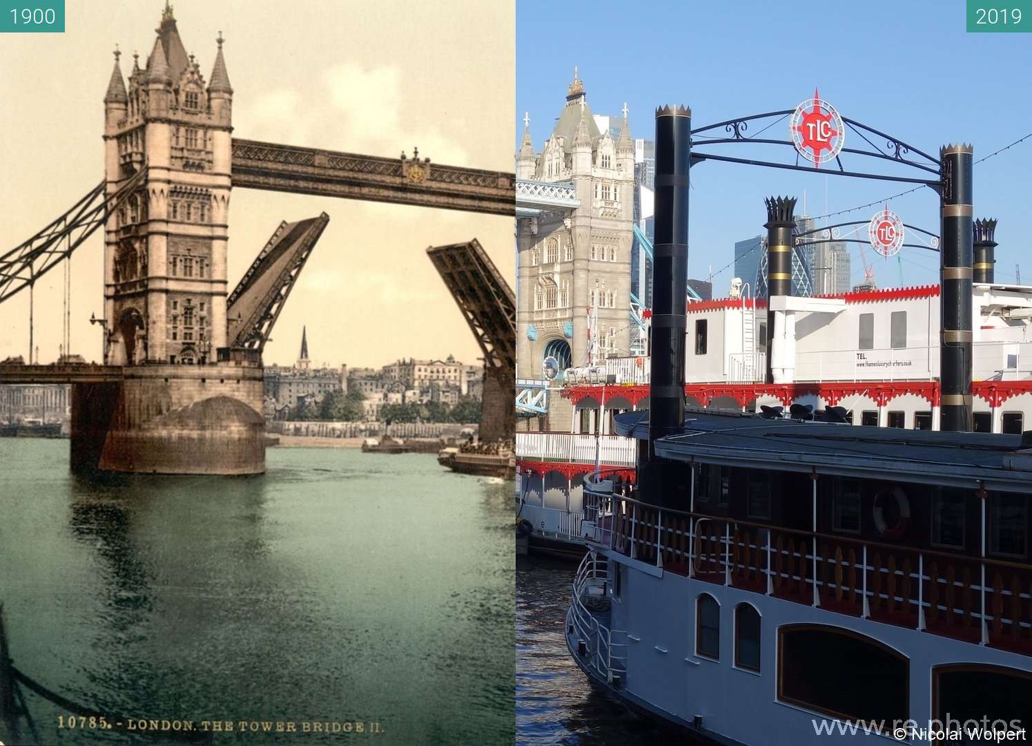 Before And After Tower Bridge 1900 2019 Nov 10
